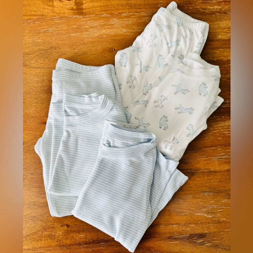Kissy Kissy PJ Bundle. Size 4. GUC. 100% Pima Cotton.